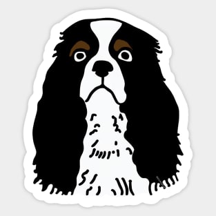 King Charles Spaniel Art Sticker